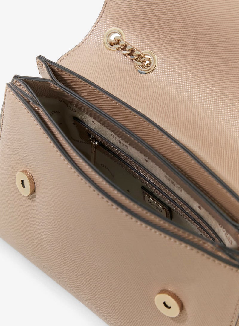 GUESS Serenova Flap Over Crossbody Bag - Image 5